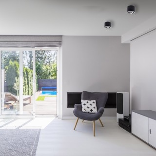 Lampa sufitowa REDONDO BLACK 1xAR111 GU10