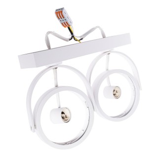 Oprawa natynkowa LUGAR WHITE 2xAR111 GU10