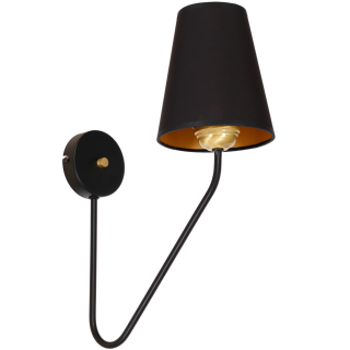 Kinkiet VICTORIA BLACK 1xE27