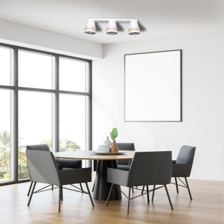 Lampa sufitowa VENEZIA WHITE 3xE27