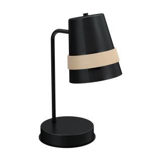 Lampa stołowa VENEZIA BLACK 1xE27