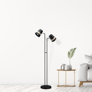 Lampa stojąca VENEZIA BLACK 2xE27