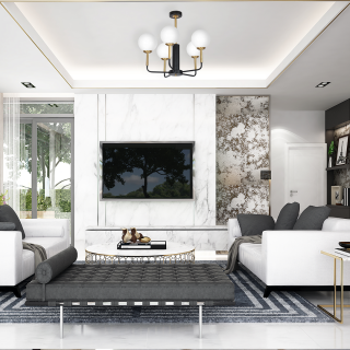 Żyrandol GENEVA 5xE14