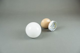 Kinkiet SFERA WOOD 1xE14