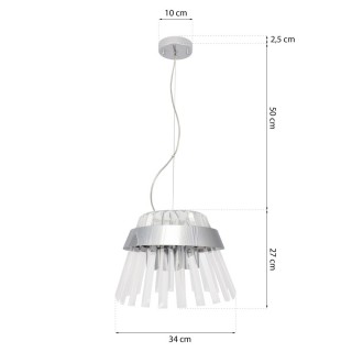 Lampa wisząca ROYAL 4xE14