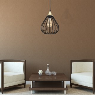 Lampa wisząca KANE BLACK 1xE27