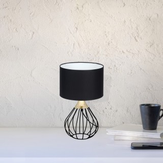 Lampa stołowa KANE BLACK 1xE27