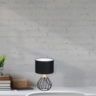 Lampa stołowa KANE BLACK 1xE27
