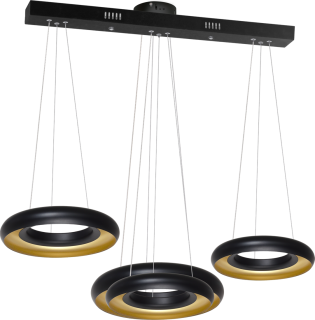 LAMPA WISZĄCA RONDO NERO 36W LED