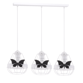 Lampa wisząca KAGO WHITE 3xE27