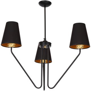 Żyrandol VICTORIA BLACK 3xE27