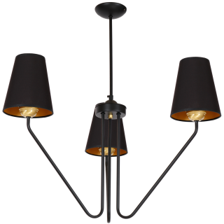 Żyrandol VICTORIA BLACK 3xE27