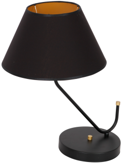 Lampa stołowa VICTORIA BLACK 1xE27