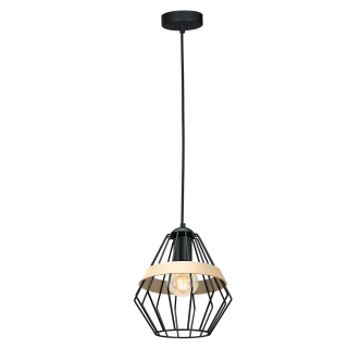 Lampa wisząca CLIFF BLACK 1xE27
