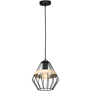 Lampa wisząca CLIFF BLACK 1xE27