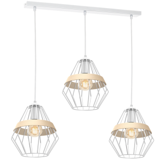Lampa wisząca CLIFF WHITE 3xE27