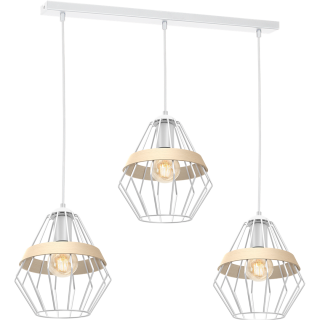 Lampa wisząca CLIFF WHITE 3xE27
