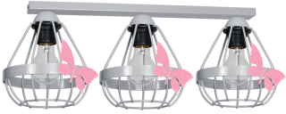 Lampa sufitowa KAGO GRAY 3xE27