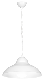 Lampa wisząca GUSTAV WHITE 1xE27