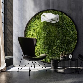 Lampa wisząca CORONA WHITE 3xE27