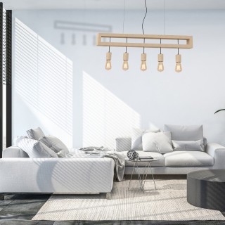 Lampa wisząca FANO 5xE27