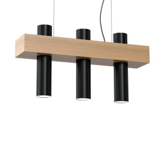 Lampa wiszaca WEST BLACK 3xGU10