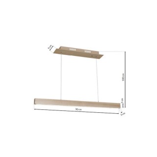 Lampa Wisząca TIMBER 18W LED