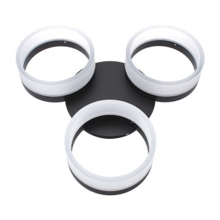 LAMPA SUFITOWA RING BLACK 36W LED