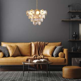 Żyrandol DIANA GOLD 6xE14