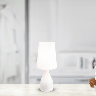 Lampa ceramiczna BELLA mała biała