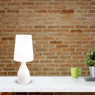 Lampa ceramiczna BELLA mała biała