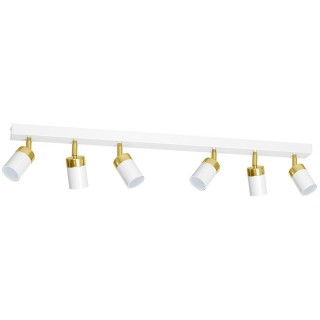 Lampa sufitowa JOKER WHITE/GOLD 6xGU10