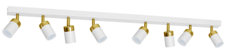 Lampa sufitowa JOKER WHITE/GOLD 8xGU10