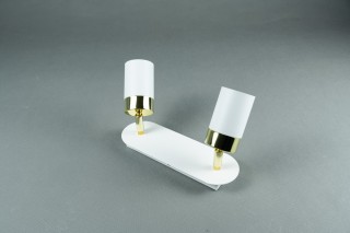 Lampa sufitowa JOKER WHITE/GOLD 2xGU10