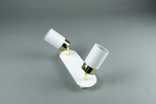 Lampa sufitowa JOKER WHITE/GOLD 2xGU10