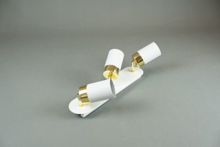 Lampa sufitowa JOKER WHITE/GOLD 3xGU10