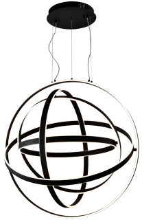 Lampa wisząca COPERNICUS BLACK 260W LED