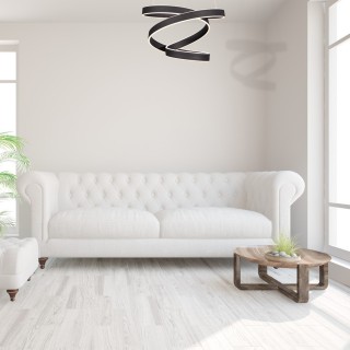 Lampa wisząca ANDROMEDA BLACK 45W LED