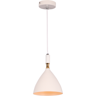 Lampa wisząca OTTO WHITE/GOLD 1xE27