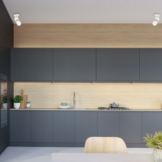 Kinkiet VIDAR WHITE/GOLD1xGU10