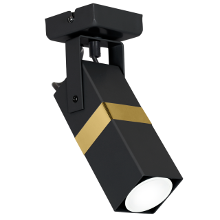 Kinkiet VIDAR BLACK/GOLD1xGU10