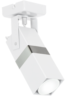 Kinkiet VIDAR WHITE/CHROME1xGU10