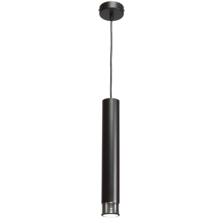 Lampa wisząca DANI BLACK/CHROME 1xGU10