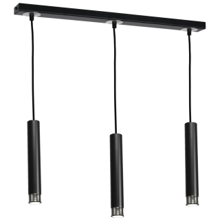 Lampa wisząca DANI BLACK/CHROME 3xGU10