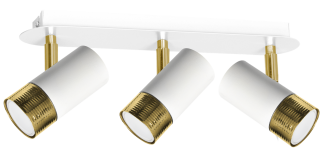 Lampa sufitowa DANI WHITE/GOLD 3xGU10