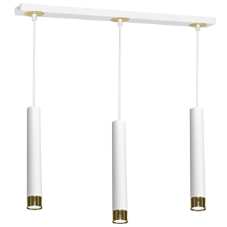 Lampa wisząca DANI WHITE/GOLD 3xGU10
