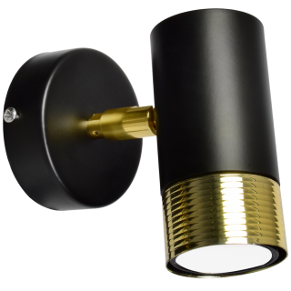Kinkiet DANI BLACK/GOLD 1xGU10