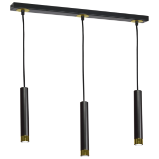 Lampa wisząca DANI BLACK/GOLD 3xGU10