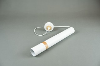 Lampa wisząca JOKER WHITE/WOOD 1xGU10