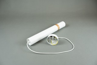 Lampa wisząca JOKER WHITE/WOOD 1xGU10